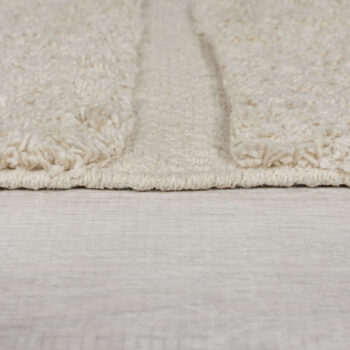 Flair Rugs, Kusový koberec Kaia Ada Geo Natural, 120x170, biela, obývacia izba
