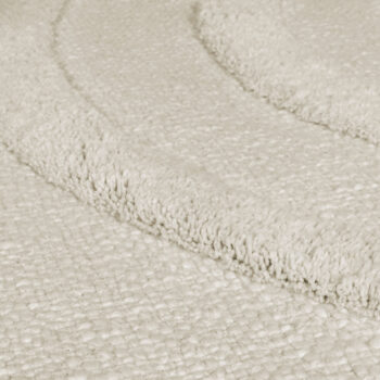 Flair Rugs, Kusový koberec Kaia Anais Rainbow Natural, 60x110, biela, detská izba