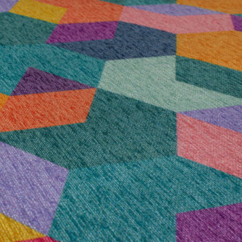 Flair Rugs, Kusový koberec Match Axel Geo Multi, 170x240, viacfarebná, chodba / predsieň
