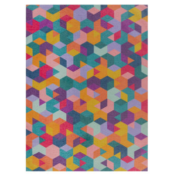 Flair Rugs, Kusový koberec Match Axel Geo Multi, 170x240, viacfarebná, chodba / predsieň
