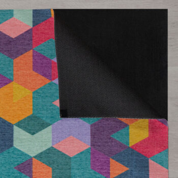 Flair Rugs, Kusový koberec Match Axel Geo Multi, 170x240, viacfarebná, chodba / predsieň
