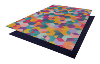 Flair Rugs, Kusový koberec Match Axel Geo Multi, 170x240, viacfarebná, chodba / predsieň