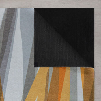Flair Rugs, Kusový koberec Match Isabella Stripe Grey/Ochre, 170x240, žltá, chodba / predsieň