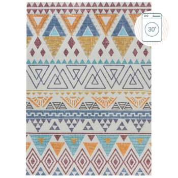Flair Rugs, Kusový koberec Match Lyle Aztec Multi, 170x240, viacfarebná, chodba / predsieň