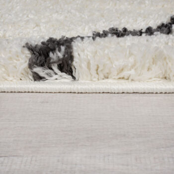 Flair Rugs, Kusový koberec Melilla Riad Berber Ivory, 80x150, biela, obývacia izba