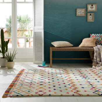 Flair Rugs, Kusový koberec Menara Prairie Berber, 160x230, viacfarebná, obývacia izba