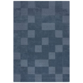 Flair Rugs, Kusový koberec Moderno Checkerboard Blue, 200x290, modrá, chodba / predsieň