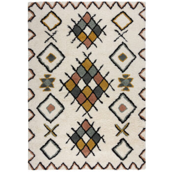Flair Rugs, Kusový koberec Moroccan Midar Shaggy Multi, 200x290, viacfarebná, obývacia izba