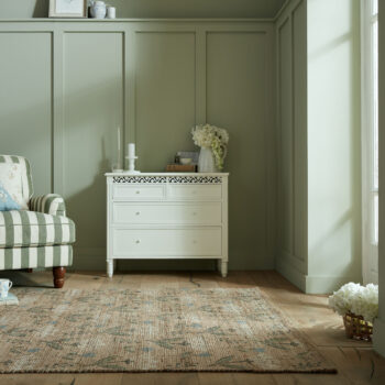 Flair Rugs, Kusový koberec Nadya Arriana Floral Natural, 160x230, béžová, obývacia izba