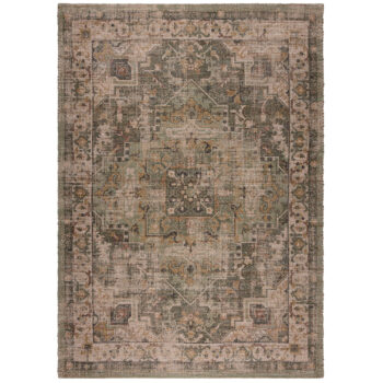Flair Rugs, Kusový koberec Nadya Selena Green, 80x150, zelená, obývacia izba
