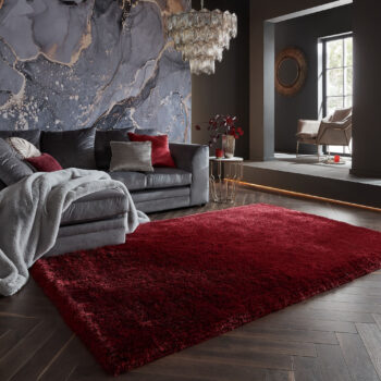 Flair Rugs, Kusový koberec Pearl Red, 200x290, červená, detská izba