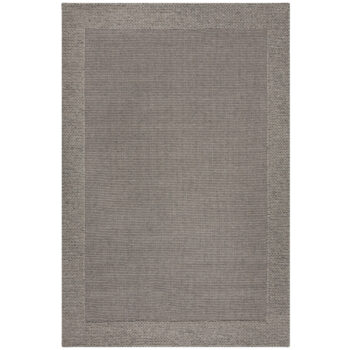 Flair Rugs, Kusový koberec Rue Plait Grey, 160x230, šedá, obývacia izba