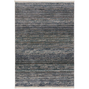 Flair Rugs, Kusový koberec Santiago Camino Blue, 80x140, modrá, obývacia izba