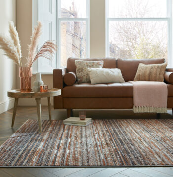 Flair Rugs, Kusový koberec Santiago Camino Orange, 120x160, oranžová, obývacia izba