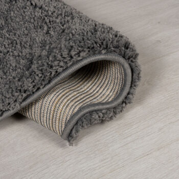 Flair Rugs, Kusový koberec Shaggy Teddy Charcoal, 200x290, šedá, detská izba
