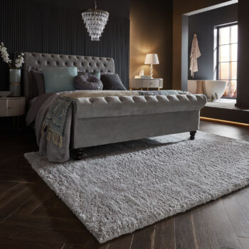 Flair Rugs, Kusový koberec Shaggy Teddy Grey, 160x230, šedá, detská izba