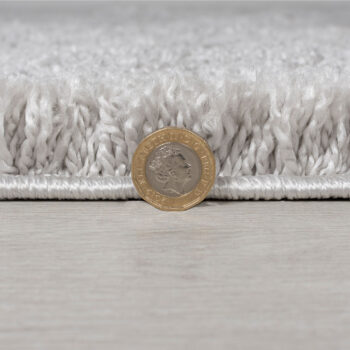Flair Rugs, Kusový koberec Shaggy Teddy Grey, 160x230, šedá, detská izba