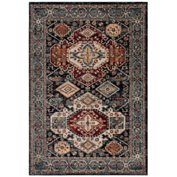 Flair Rugs, Kusový koberec Sincerity Royale Gillingham Blue, 80x150, modrá, obývacia izba