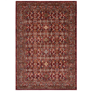 Flair Rugs, Kusový koberec Sincerity Royale Sandford Red, 80x150, červená, obývacia izba