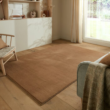 Flair Rugs, Kusový koberec Softie Camel, 200x290, hnedá, obývacia izba