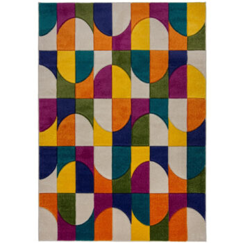 Flair Rugs, Kusový koberec Spectrum Chacha Multi, 120x170, viacfarebná, obývacia izba