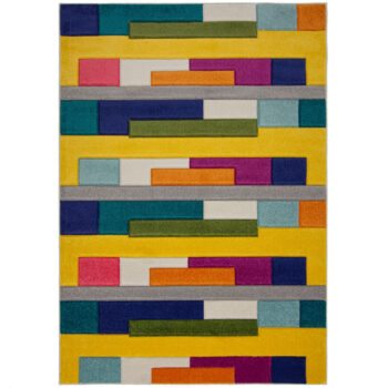Flair Rugs, Kusový koberec Spectrum Mambo Multi, 120x170, viacfarebná, obývacia izba