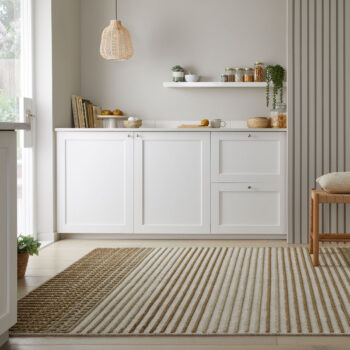Flair Rugs, Kusový koberec Verve Elton Stripe Green, 80x160, zelená, chodba / predsieň