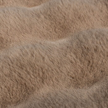 Flair Rugs, Kusový koberec Waffle Faux Fur Taupe, 80x150, hnedá, obývacia izba