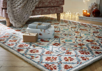 Flair Rugs, Kusový koberec Wool Loop Iris Red/Blue, 120x170, viacfarebná, obývacia izba