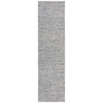 Flair Rugs, Ručne tkaný behúň Minerals Blue, 60x230, modrá, chodba / predsieň