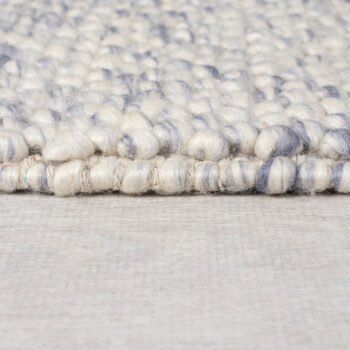 Flair Rugs, Ručne tkaný kusový koberec Minerals Blue, 160x230, modrá, chodba / predsieň