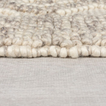 Flair Rugs, Ručne tkaný kusový koberec Minerals Diamond Grey, 120x170, šedá, chodba / predsieň