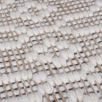 Flair Rugs, Ručne tkaný kusový koberec Nur Wool Dream Natural, 120x170, béžová, obývacia izba