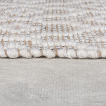Flair Rugs, Ručne tkaný kusový koberec Nur Wool Dream Natural, 160x230, béžová, obývacia izba