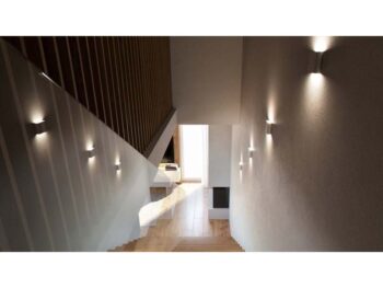 Flat L W vonkajšie svietidlo