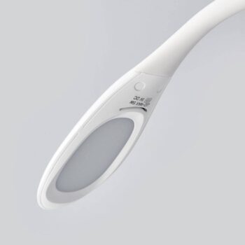 Flexibilná stolová LED lampa Paula, biela