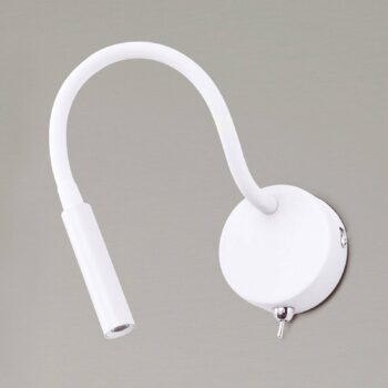 Flexibilné nástenné LED svietidlo Colin v bielej