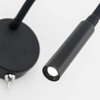 Flexibilné nástenné LED svietidlo Colin v čiernej