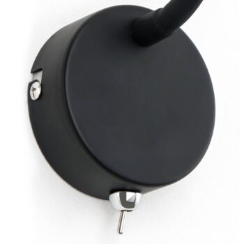 Flexibilné nástenné LED svietidlo Colin v čiernej