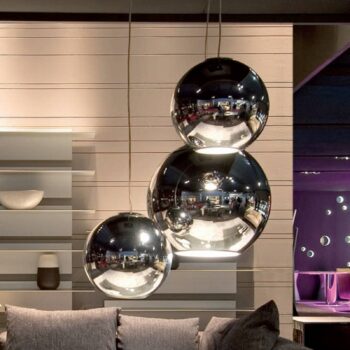 Fontana Arte Globo di Luce – závesná lampa 20 cm