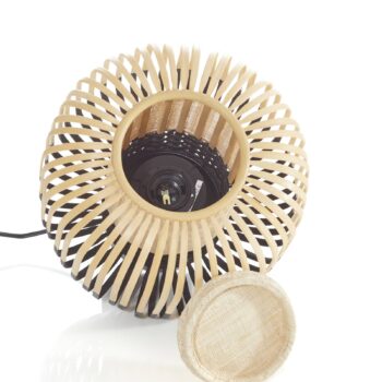 Forestier Bamboo Light S stolná lampa 24 cm čierna