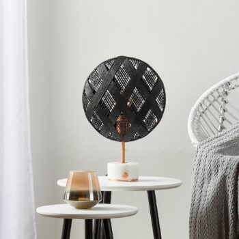 Forestier Chanpen S Diamant stôl meď/čierna