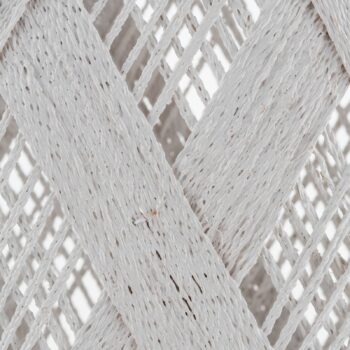 Forestier Chanpen S Diamant stôl striebro/biela