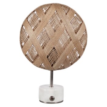 Forestier Chanpen S Diamant stôl striebro/prírodná