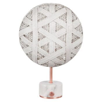 Forestier Chanpen S Hexagonal stôl meď/biela