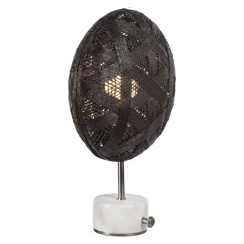 Forestier Chanpen S Hexagonal stôl striebro/čierna