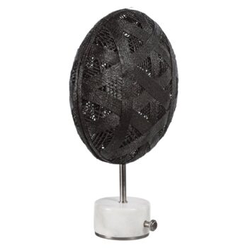 Forestier Chanpen S Hexagonal stôl striebro/čierna