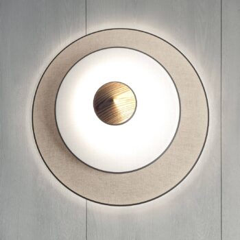 Forestier Cymbal S nástenné LED svietidlo prírodné