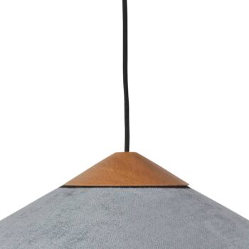 Forestier Cymbal S závesná lampa 50 cm modrá