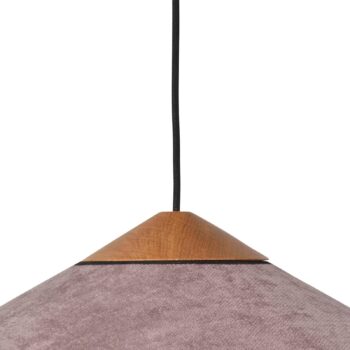 Forestier Cymbal S závesná lampa 50 cm ružová
